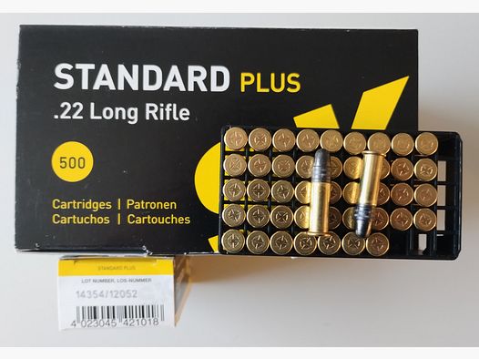 .22lr SK Standard Plus  495 cartridges
