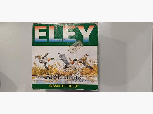 ELEY ALPHAMAX CARTOUCHES BISMUTH FOREST 12/70/36gr high speed
