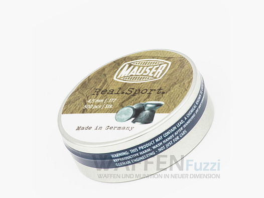 Mauser Real Sport Diabolos 4,5mm 500 uds.