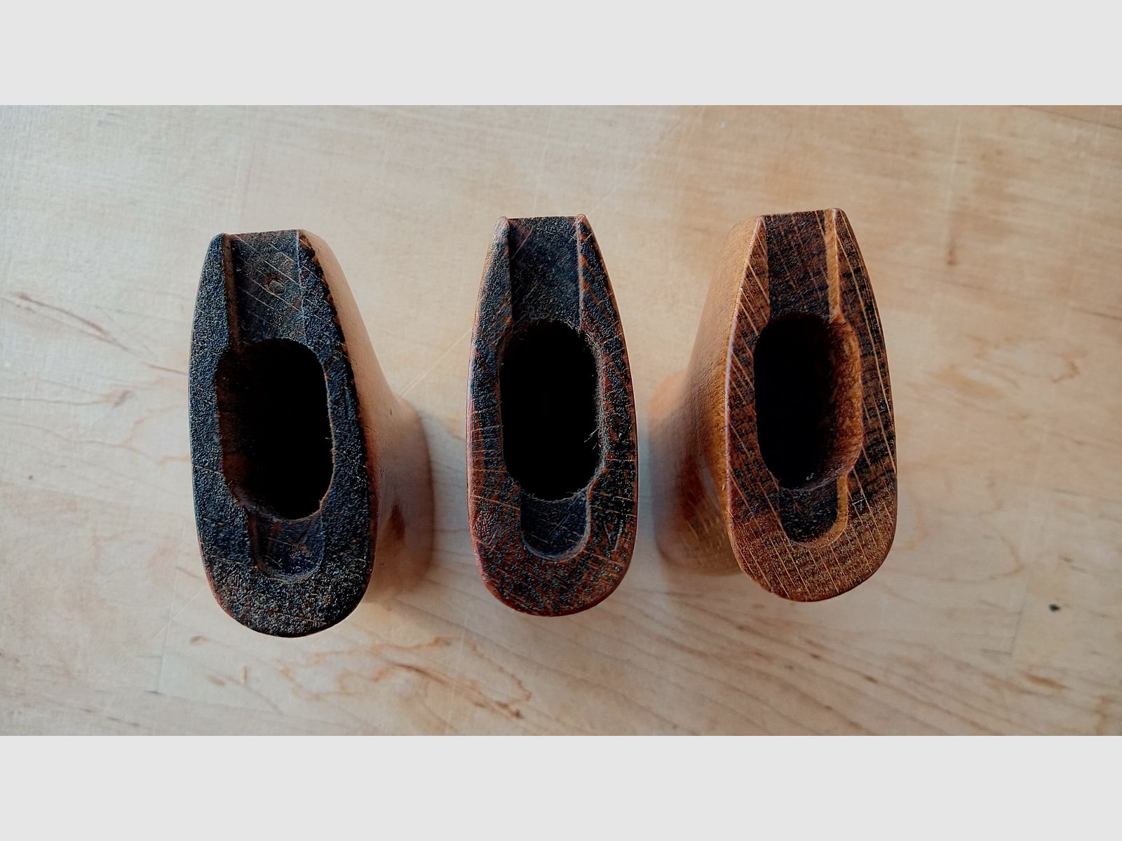 Originele vroege Samopal VZ.58 houten handgrepen / pistoolgrepen ook geschikt voor CSA Sporter