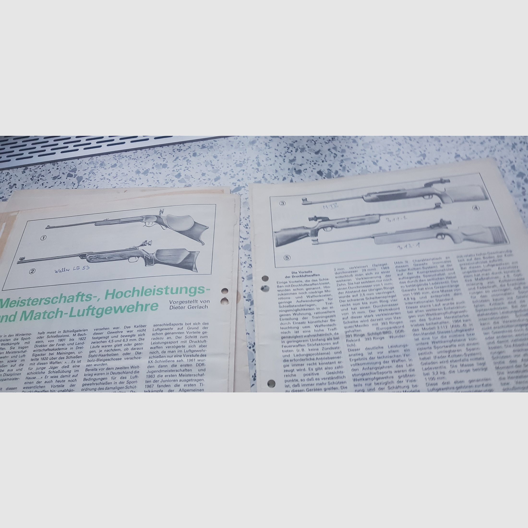 Obejrzeć ;-) Różne zebrane materiały z gazet itp. bardzo dużo o modelach Haenel z rzadkimi dokumentami