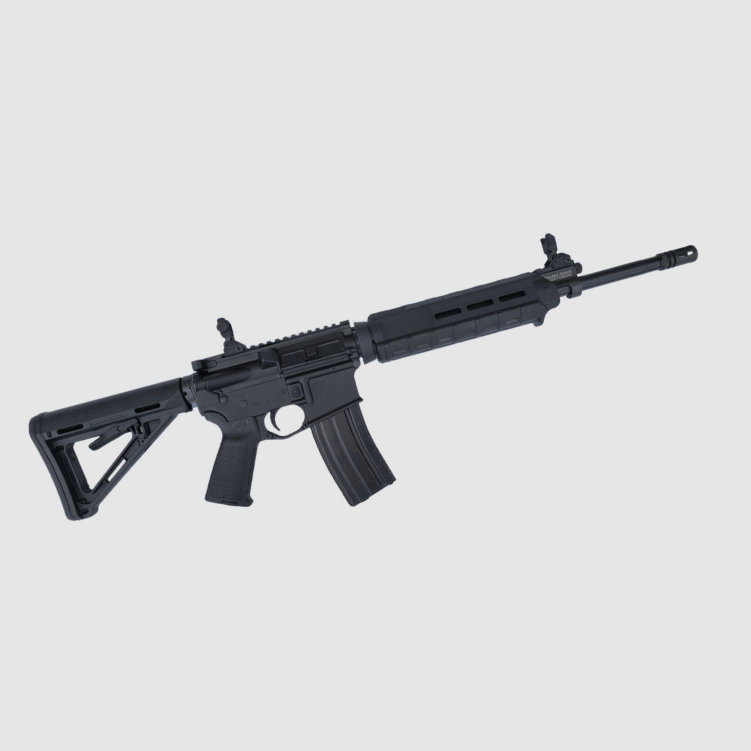 Adams Arms MB semi-automatisch geweer met zuigersysteem, kal. 5.56NATO (.223REM), 16"-loop, zwart, afbeelding 3 van 4