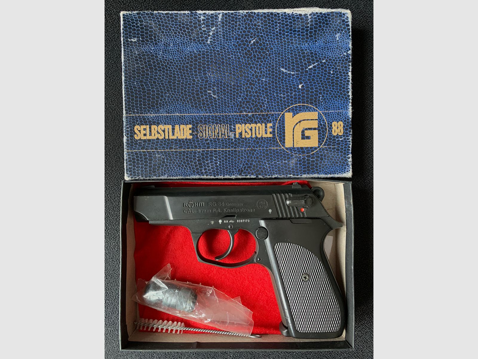 Röhm RG 88 9mm P.A.K. PTB 670