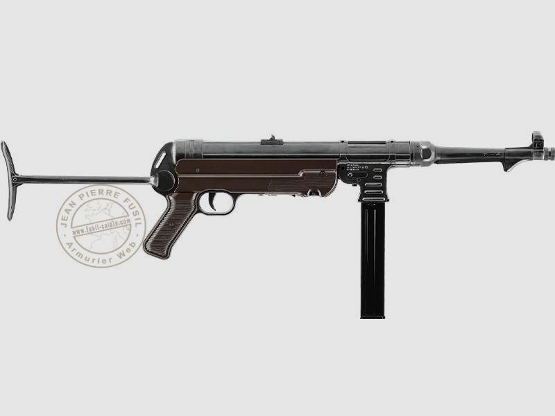Pistolet mitrailleur à plomb CO2 4,5 mm BB UMAREX Legends MP German Legacy Full Auto (inf. à 7,5 joules), image 4 sur 7