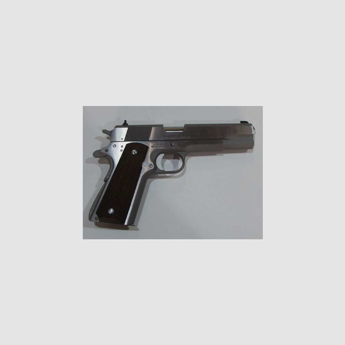Springfield Armory 1911 Mil-Spec kal. 45 ACP Inox Pistool, afbeelding 1 van 2