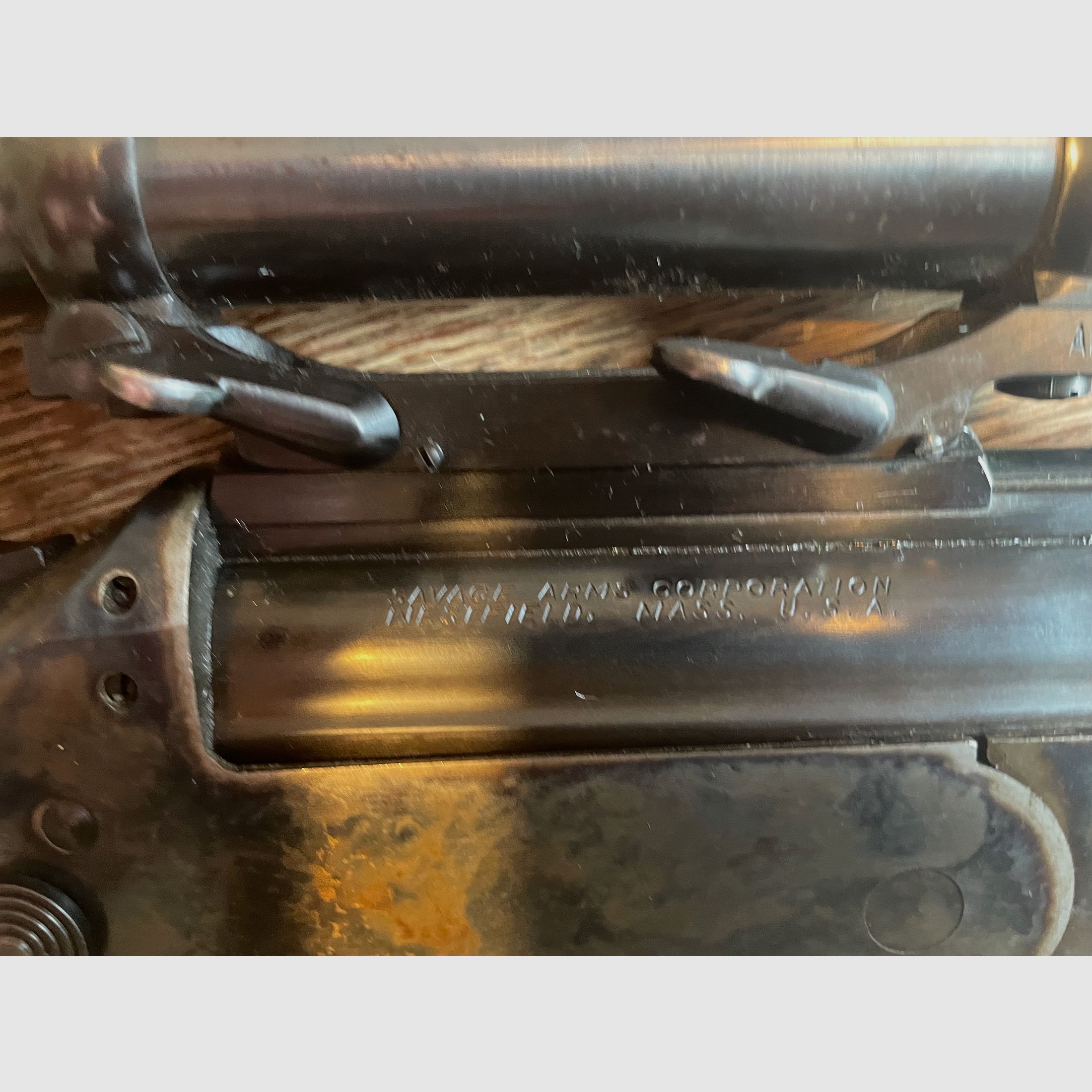 Fusil à deux coups rare
