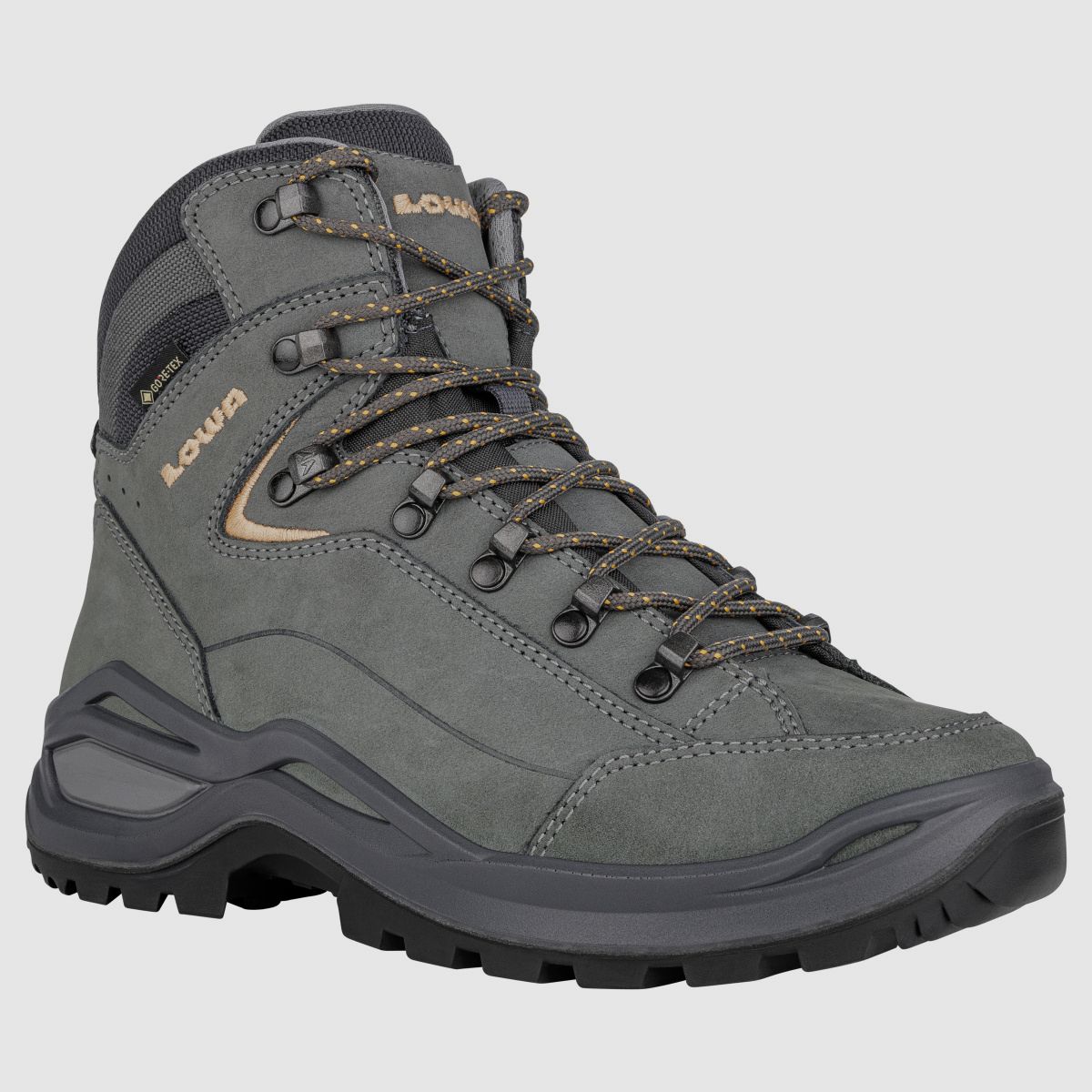LOWA Renegade EVO GTX MID Dames Grafiet/ Abrikoos