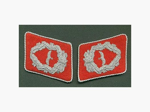 Kragenspiegel Luftwaffe Major Flak Repro !!!