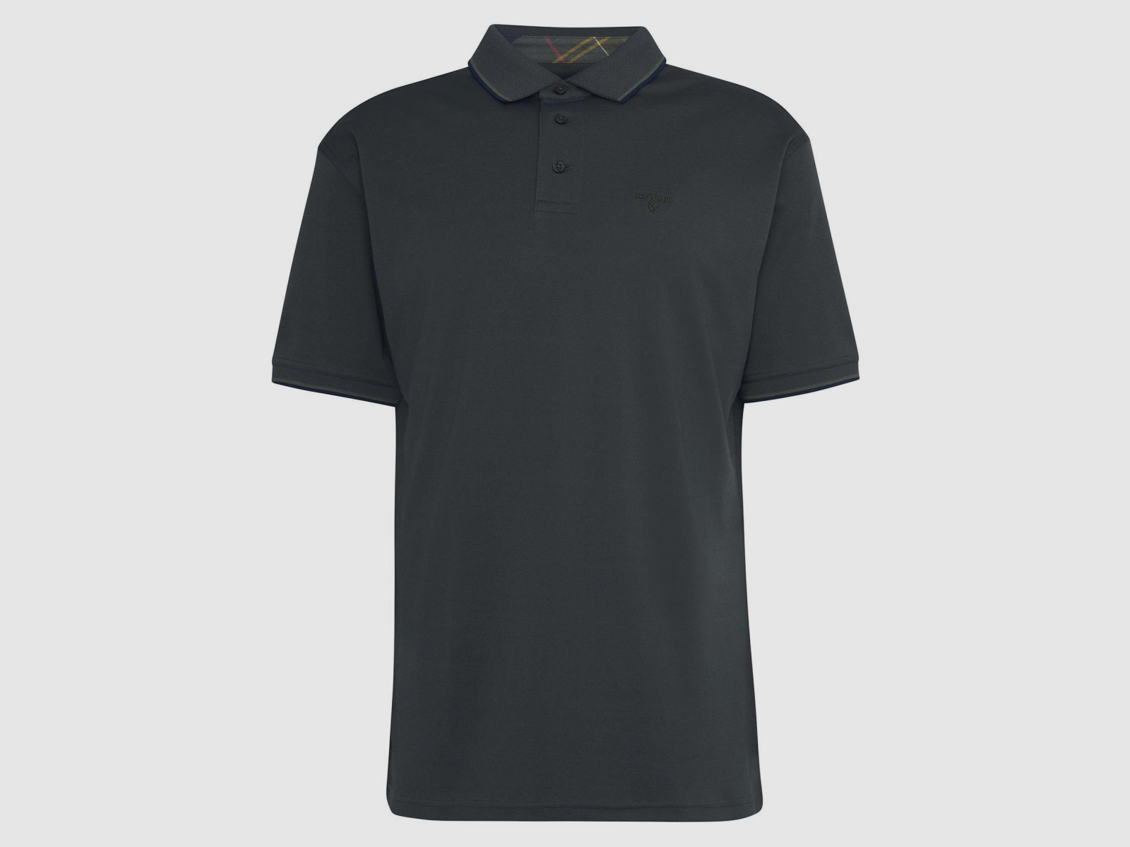 BARBOUR Poloshirt Heydon Short-Sleeved Olive