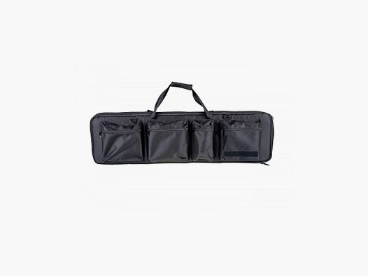 Pokrowiec na broń TACTICAL 3, Czarny na dwie sztuki broni z przegrodą, 105 cm X 30 cm X 6 cm