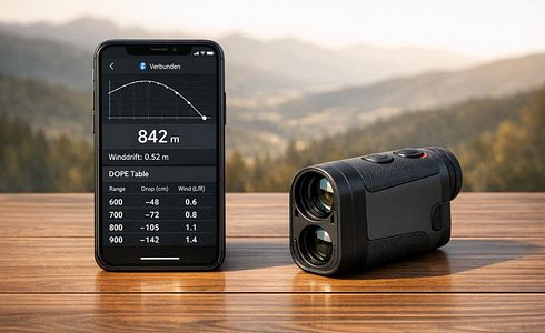 Ballistik-Apps für Bluetooth-Rangefinder im Test