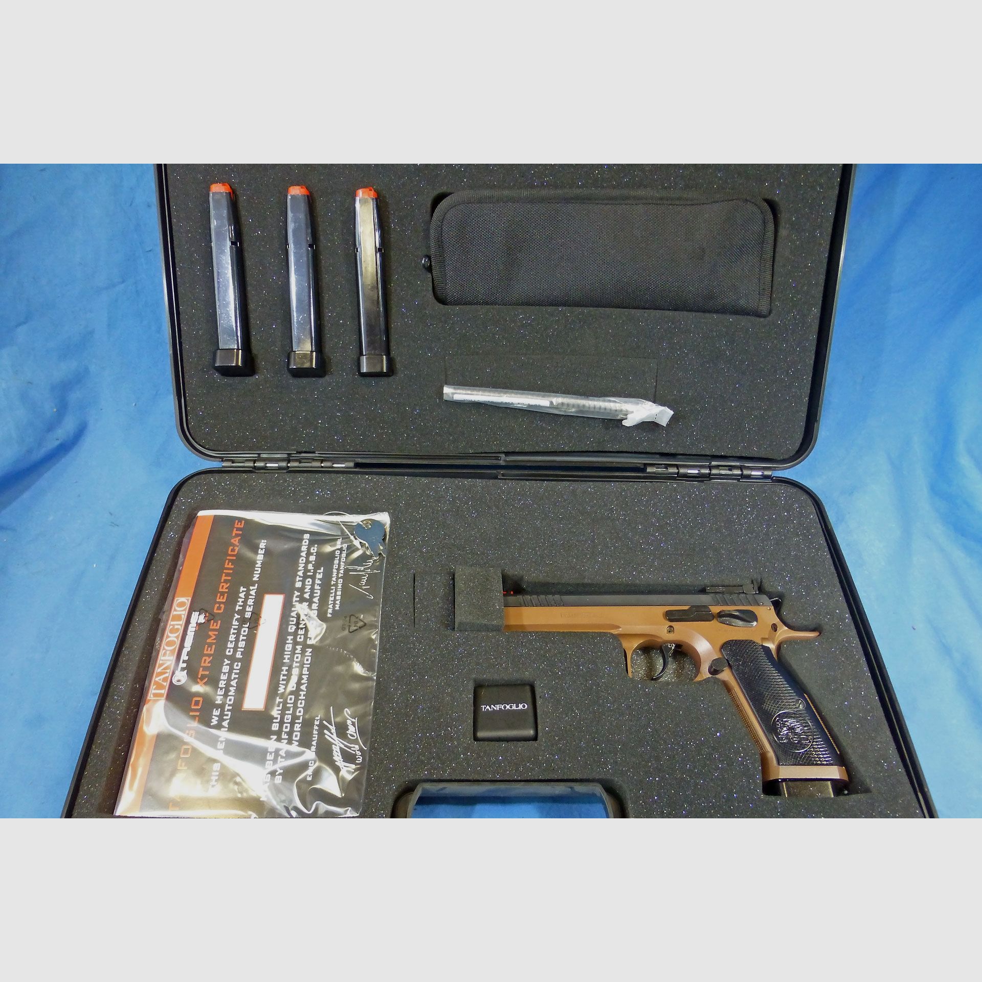 Pistole TANFOGLIO Stock III Xtrem 9para, Bild 3 von 3