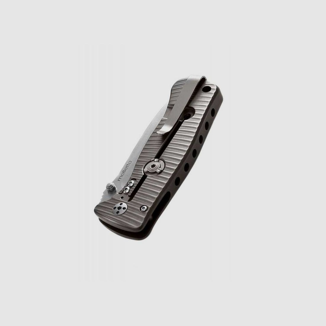Lionsteel SR2 Titan Taschenmesser Matt Grau