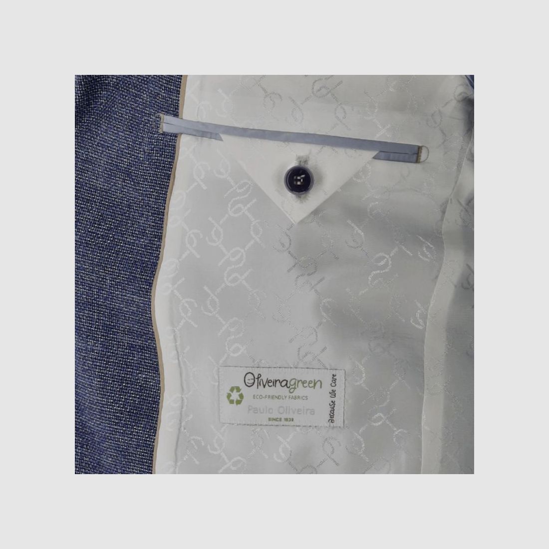 Carl Gross Jas Sander SV CG | blauw, afbeelding 6 van 6