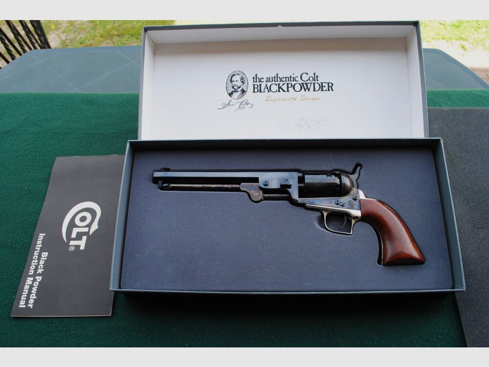 Oryginalny Colt 1851, seria 2. BP, import z USA, pudełko i dokumenty