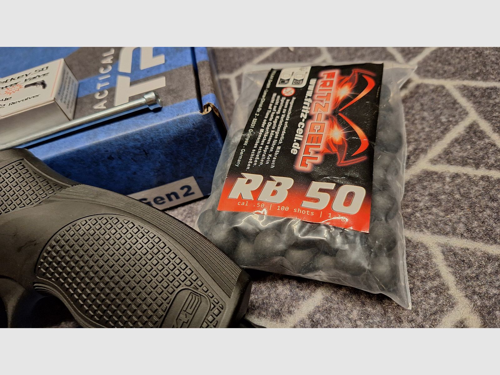 HDR50 Gen2 Revolver Co2 cal .50 - Premiumkit - Neu!