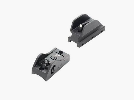 Zestaw celowników LPA T-Rib Ghostring z punktem białym