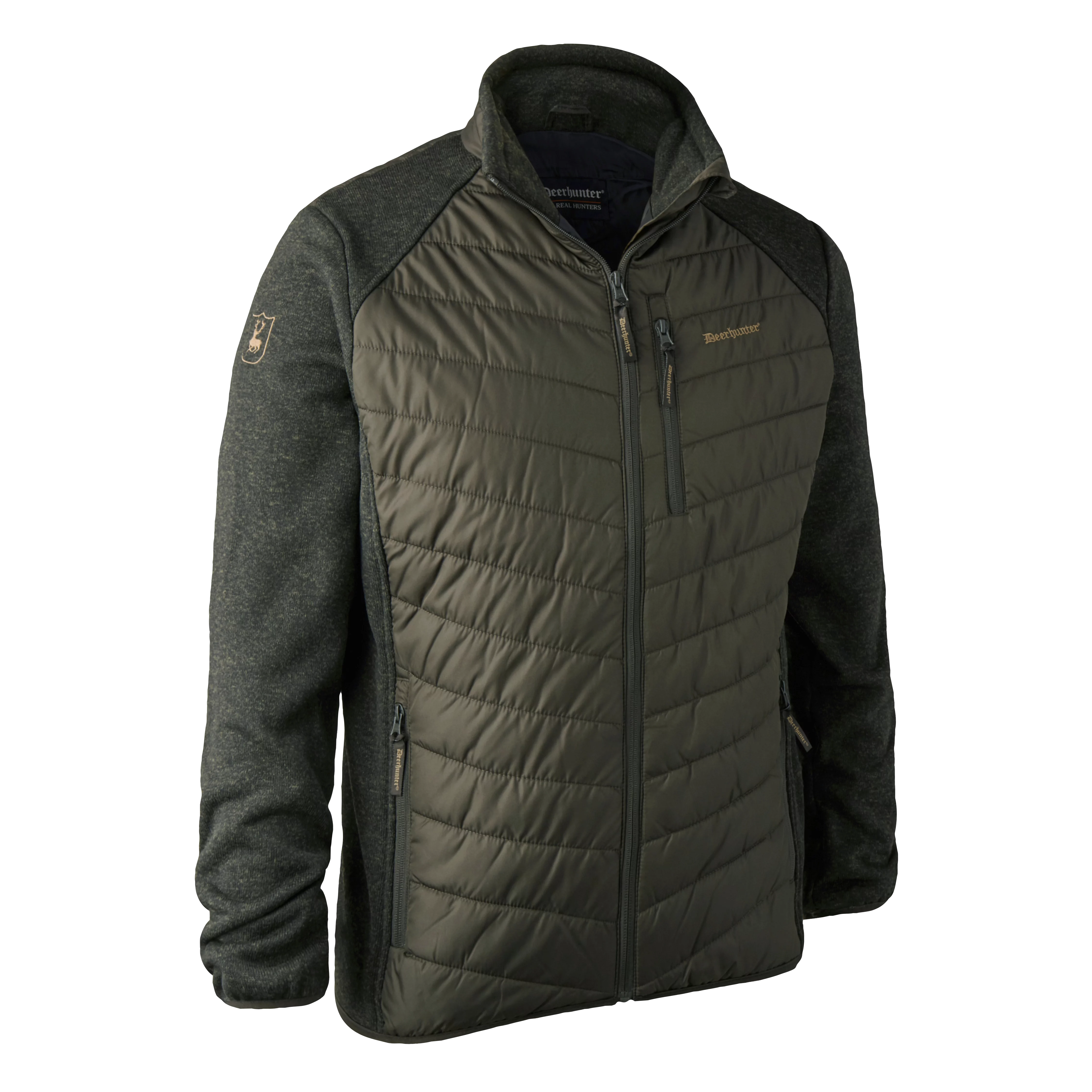 Moor veste matelassée avec tricot - Timber, image 4 sur 5