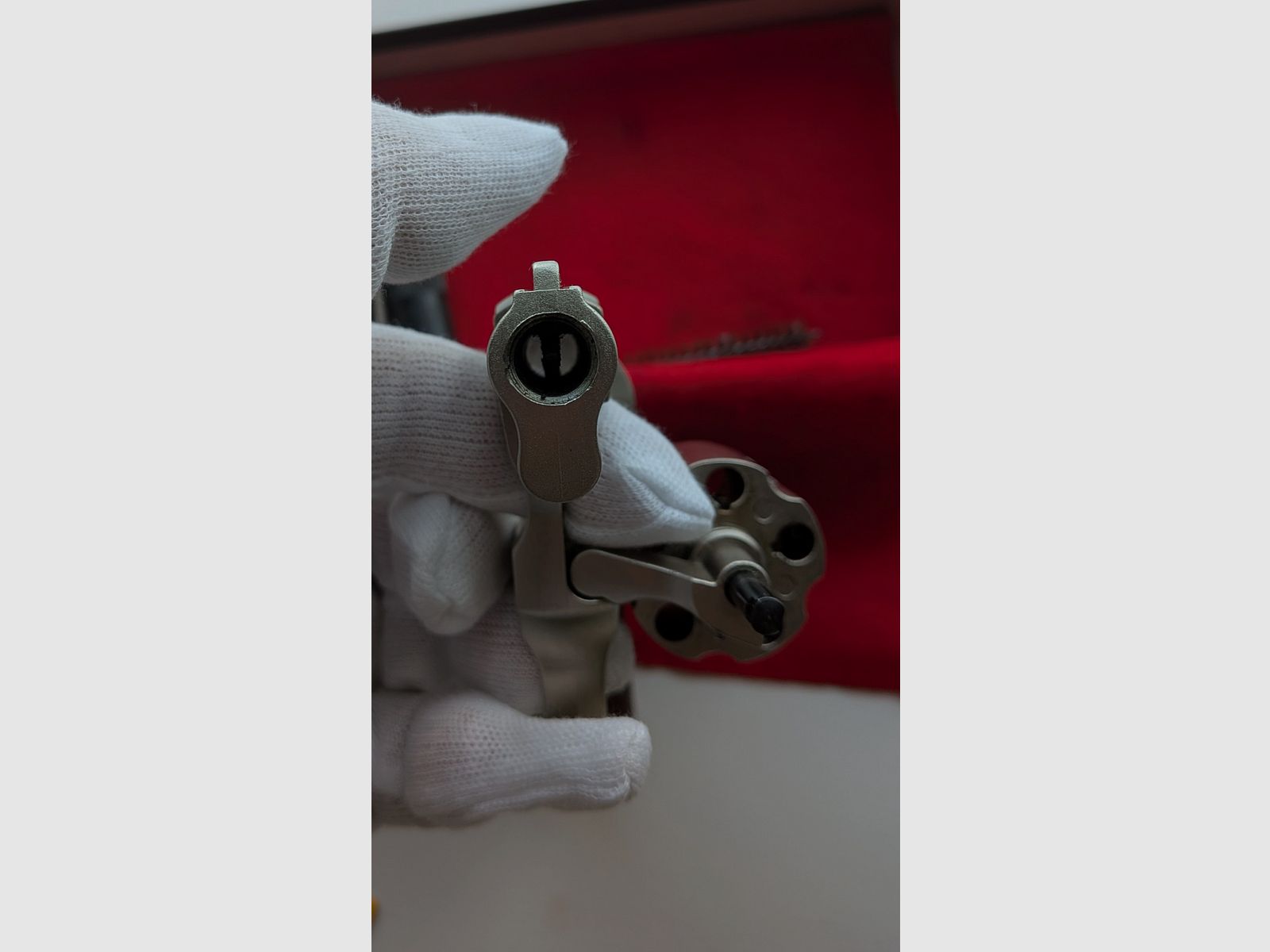 Röhm RG 59 LePetit + Nickel+ oude PTB 527+ houten grip+ 9mm R.K, afbeelding 5 van 8