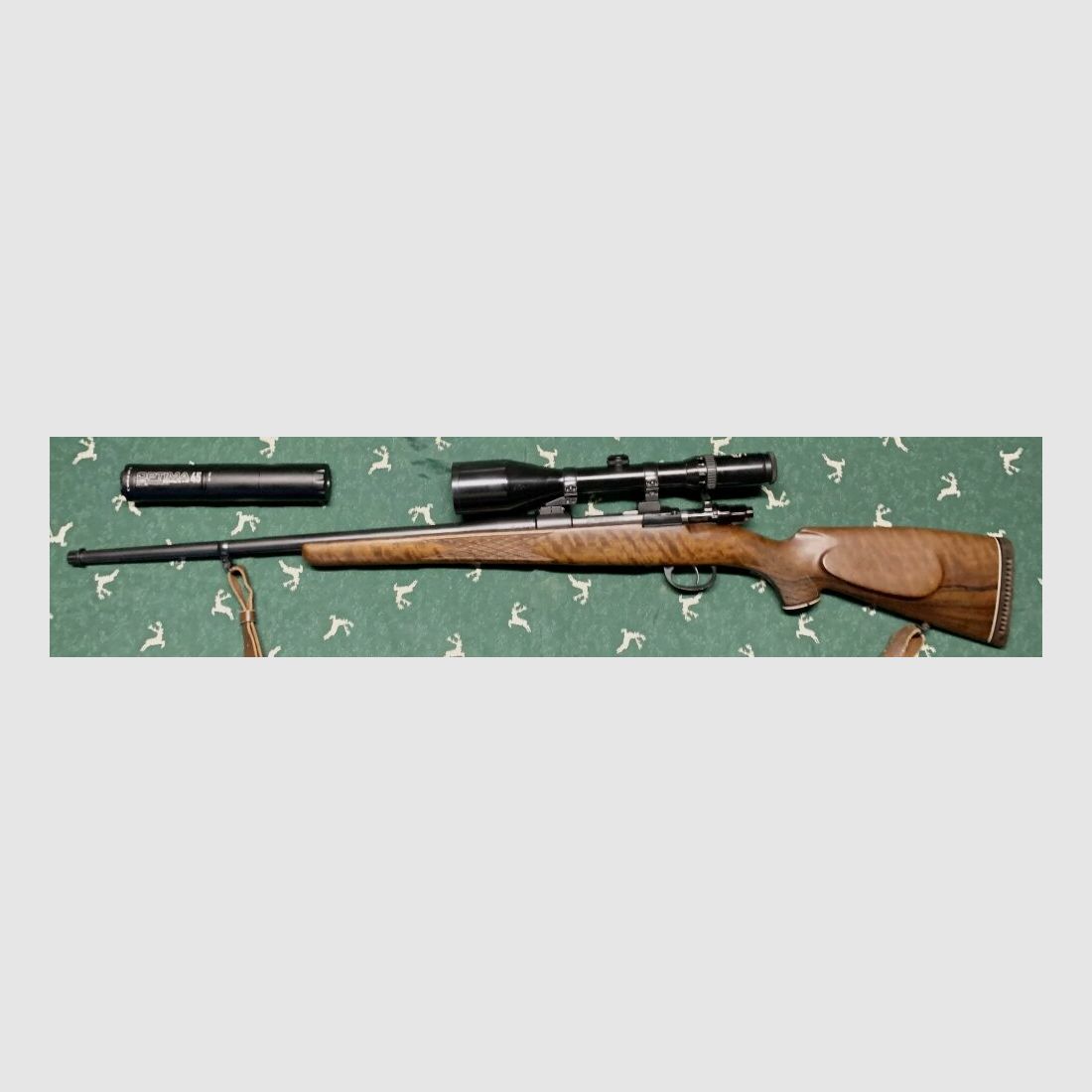 Zastava mit Mündungsgewinde + A- Tec Schalldämpfer - .30-06 Spring