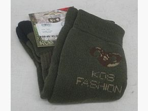 KOS Strumpf Gr. 39 - mit Widderkopf-Stickerei