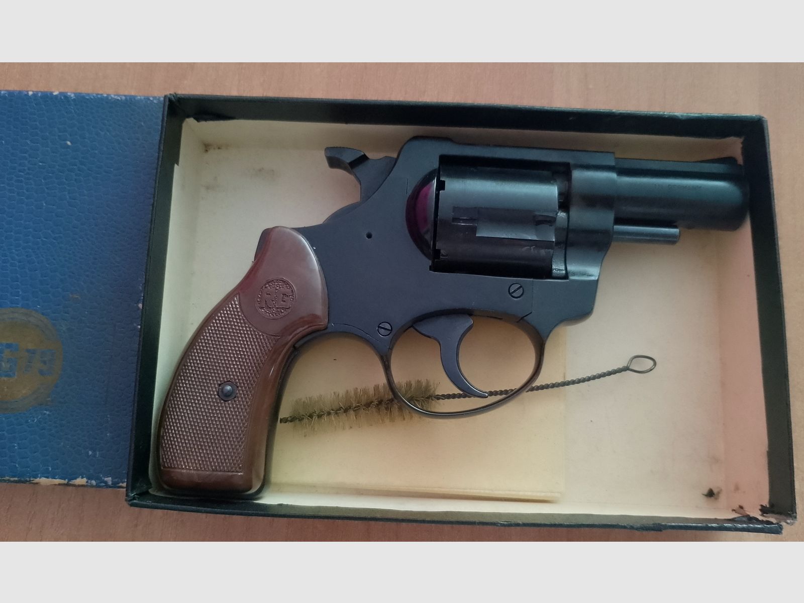 Zeldzame Röhm RG 79 in caliber 9mm Knall/ PTB 5-71