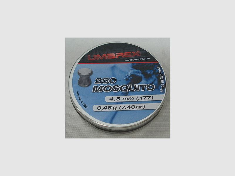 Mosquito Flachkopf - 4,50mm/0,48g/7,4gr (a250)