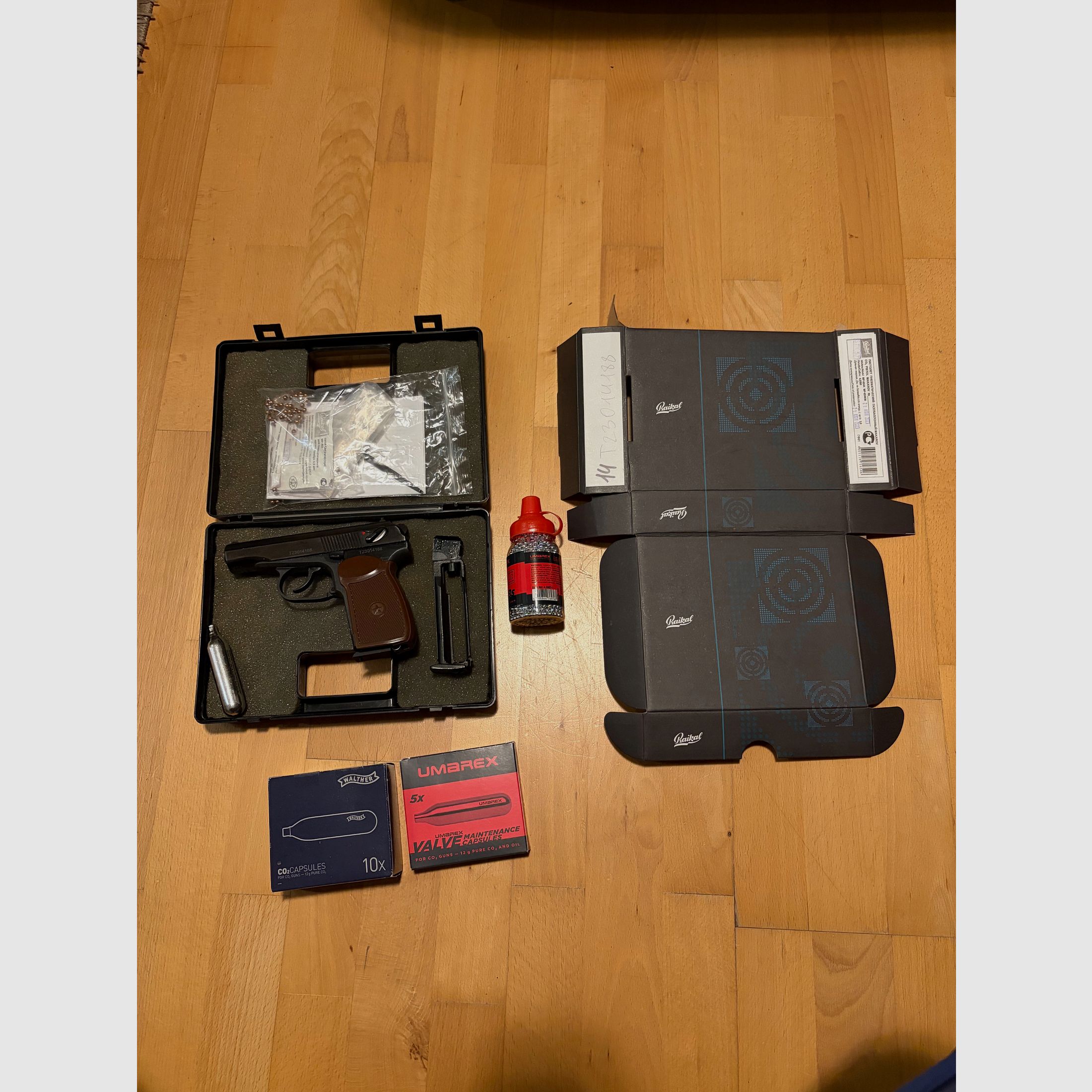 Baikal Makarov 4,5mm BB C02 MP-654K