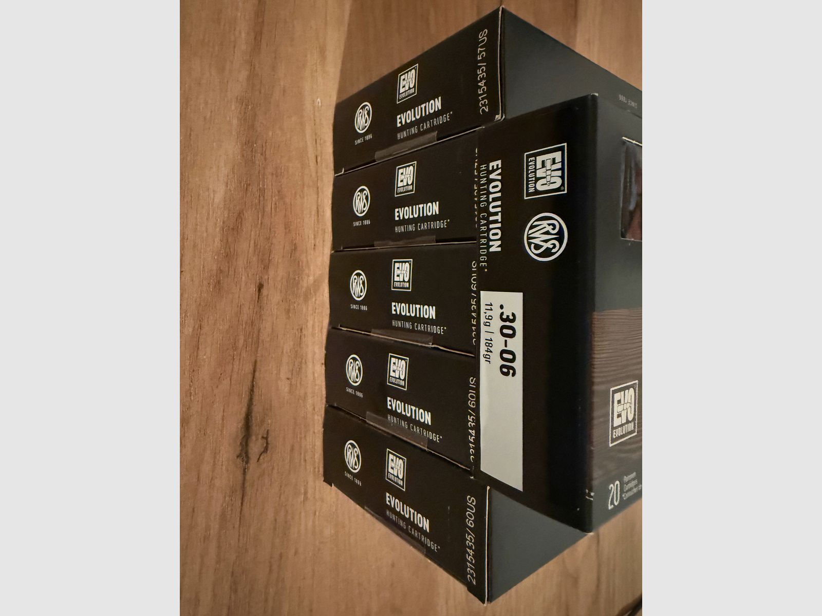 Munition RWS EVOLUTION .30-06 11,9g