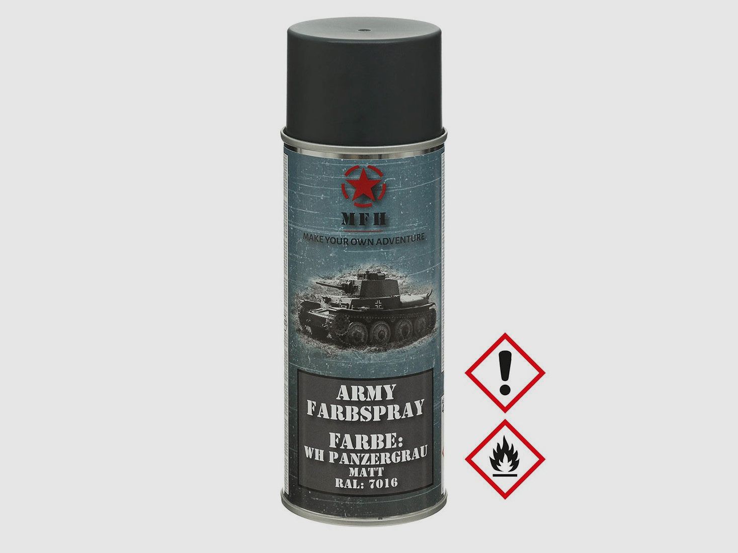 Army Color Spray, WH PANZERGREY, matte, 400 ml