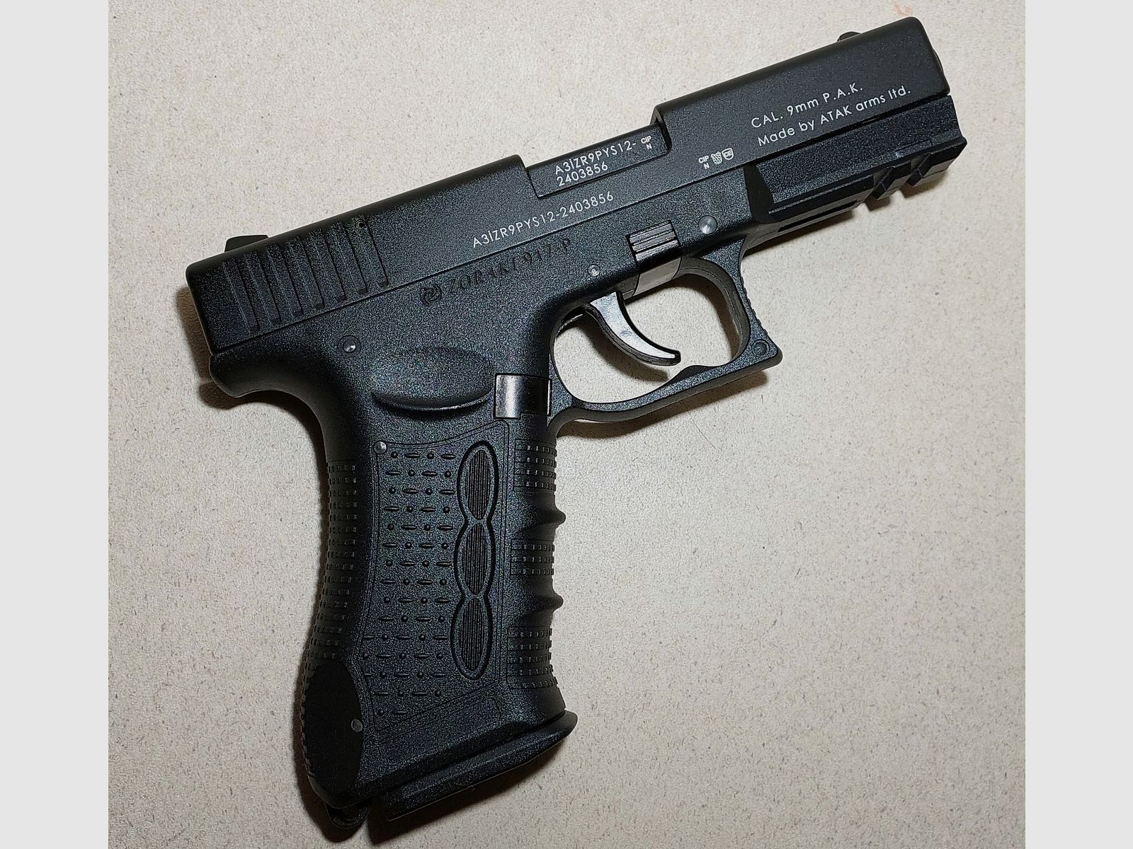Zoraki 917 Schreckschusspistole 9mm P.A.K. (PTB 1073) neu!