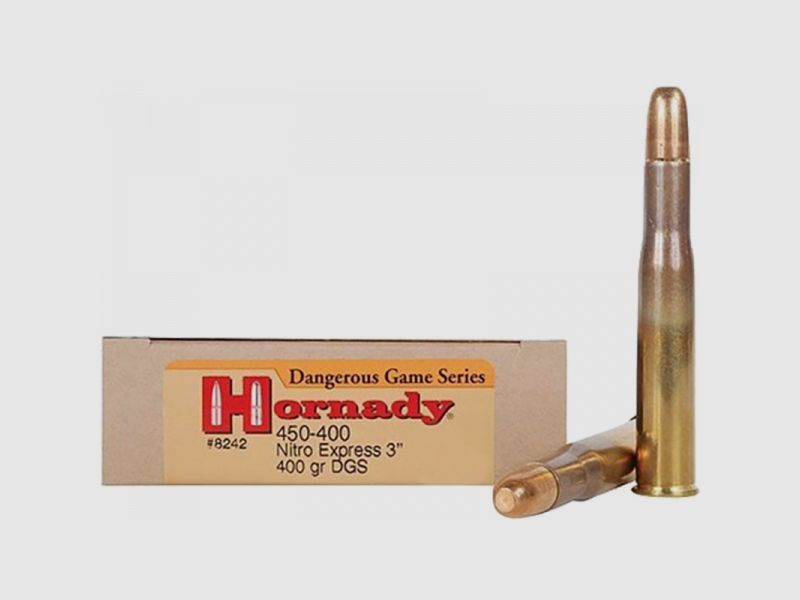 Hornady Dangerous Game .450/400 Nitro Express 3 DGS 400 grs Büchsenpatronen