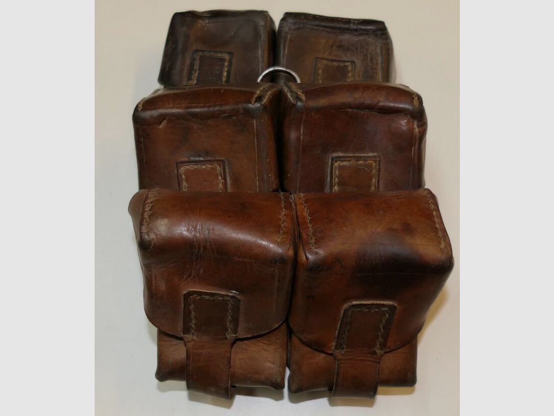 Bolsa de cartuchos K98 Bolsa de cargadores M48 Yugoslavia ( Bolsa de cargadores para cintas de carga )