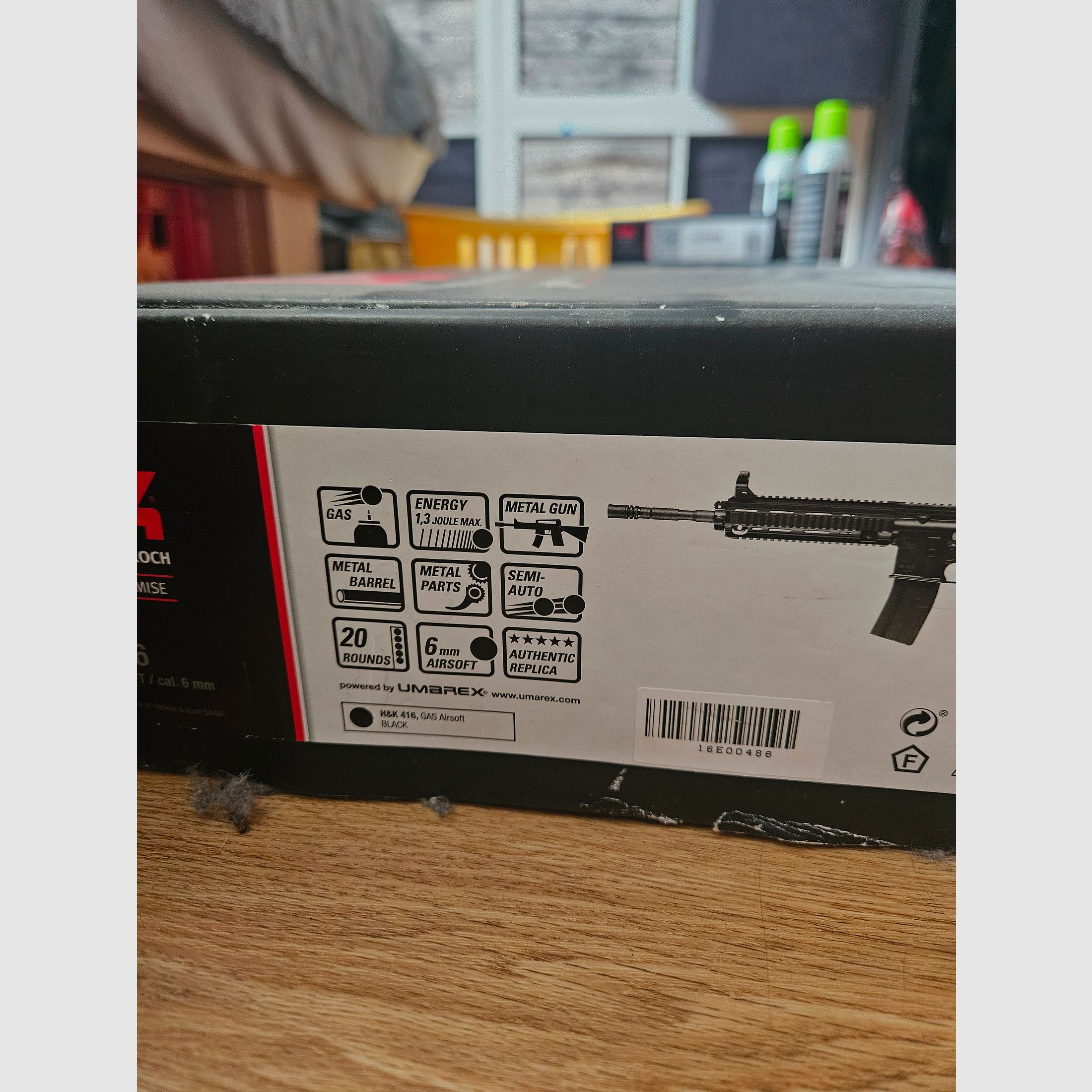 VFC HK416 GBB czarny
