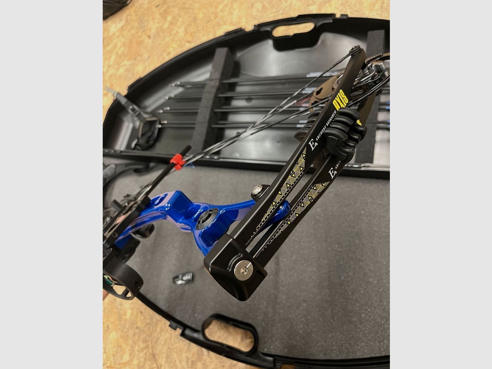 EK Archery AXIS Blau Komplettset TAUSCH