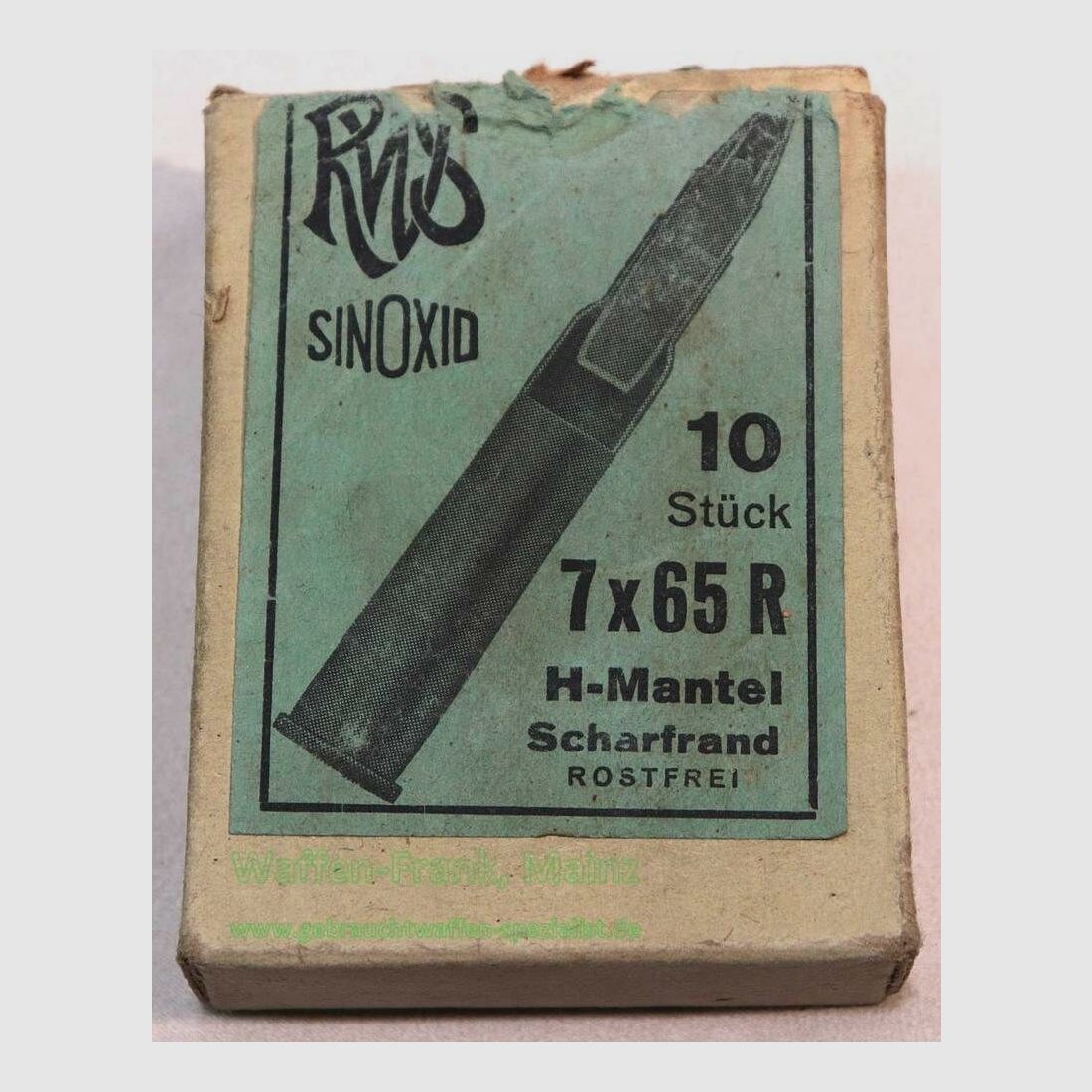 RWS (WZd.Fa.Rottweil) Büchsenpatronen 7x65R