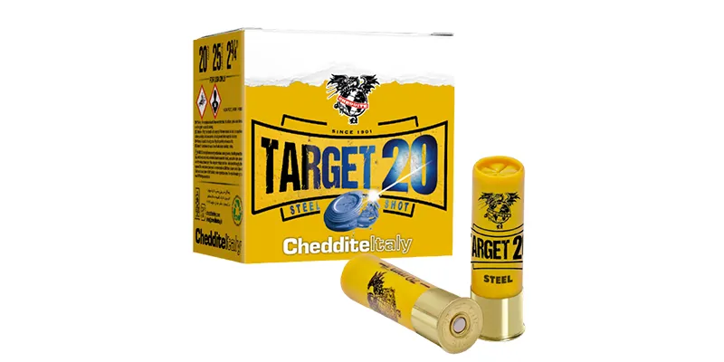 Cheddite Target Steel Schrotpatrone 20/70 24g Nr. 7