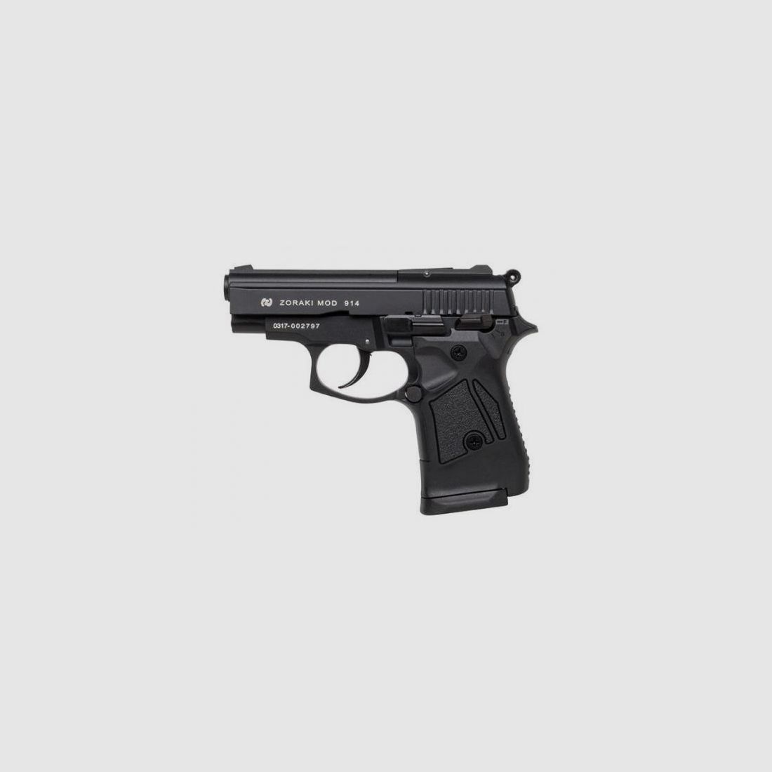Zoraki Mod. 914 nero 9mm P.A.K. colpo di avvertimento