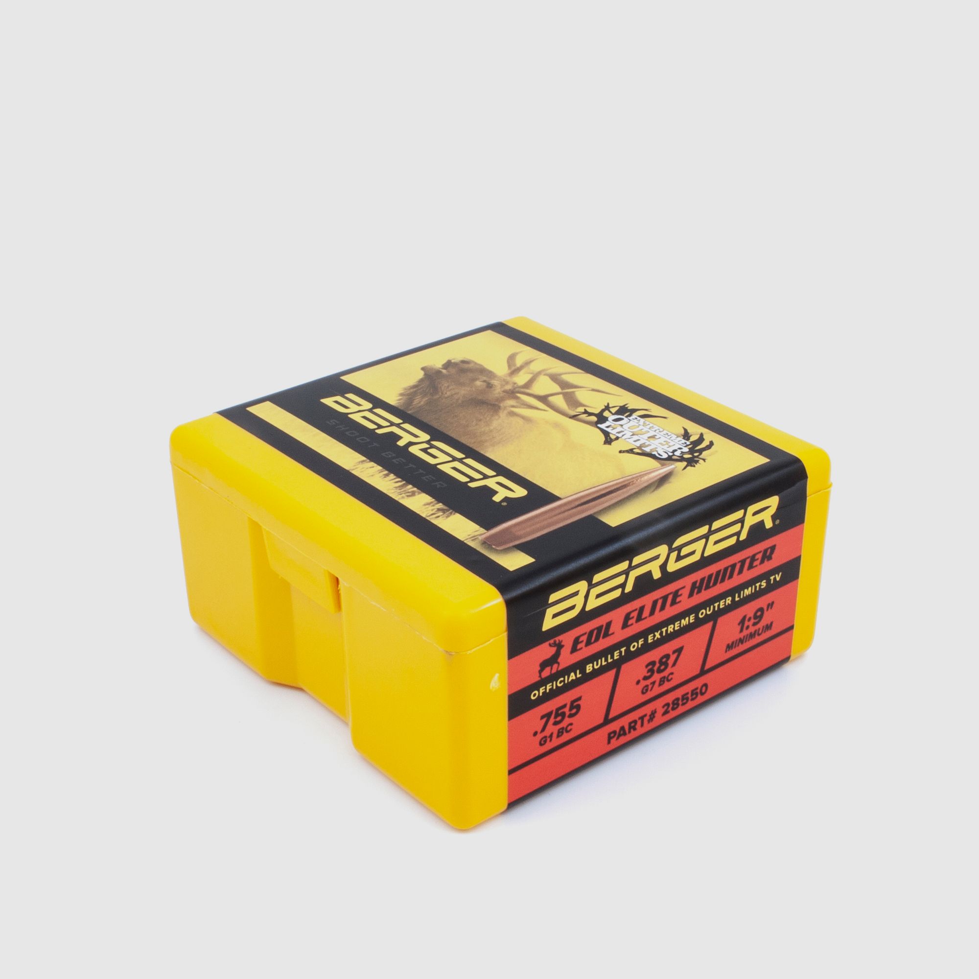 Berger Geschoss 7mm/.284 EOL Elite Hunter 195GR 500 Stück