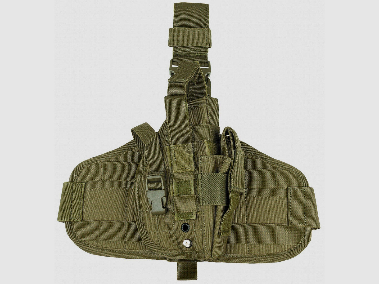 Pistolenbeinholster, "MOLLE",rechts, oliv