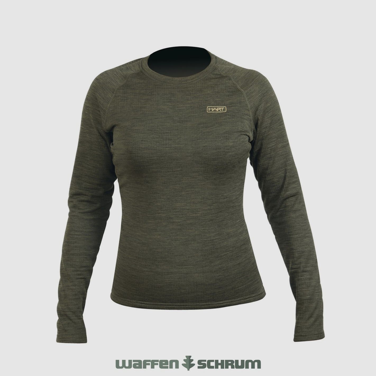HART Langarmshirt Camiseta Trail Grün