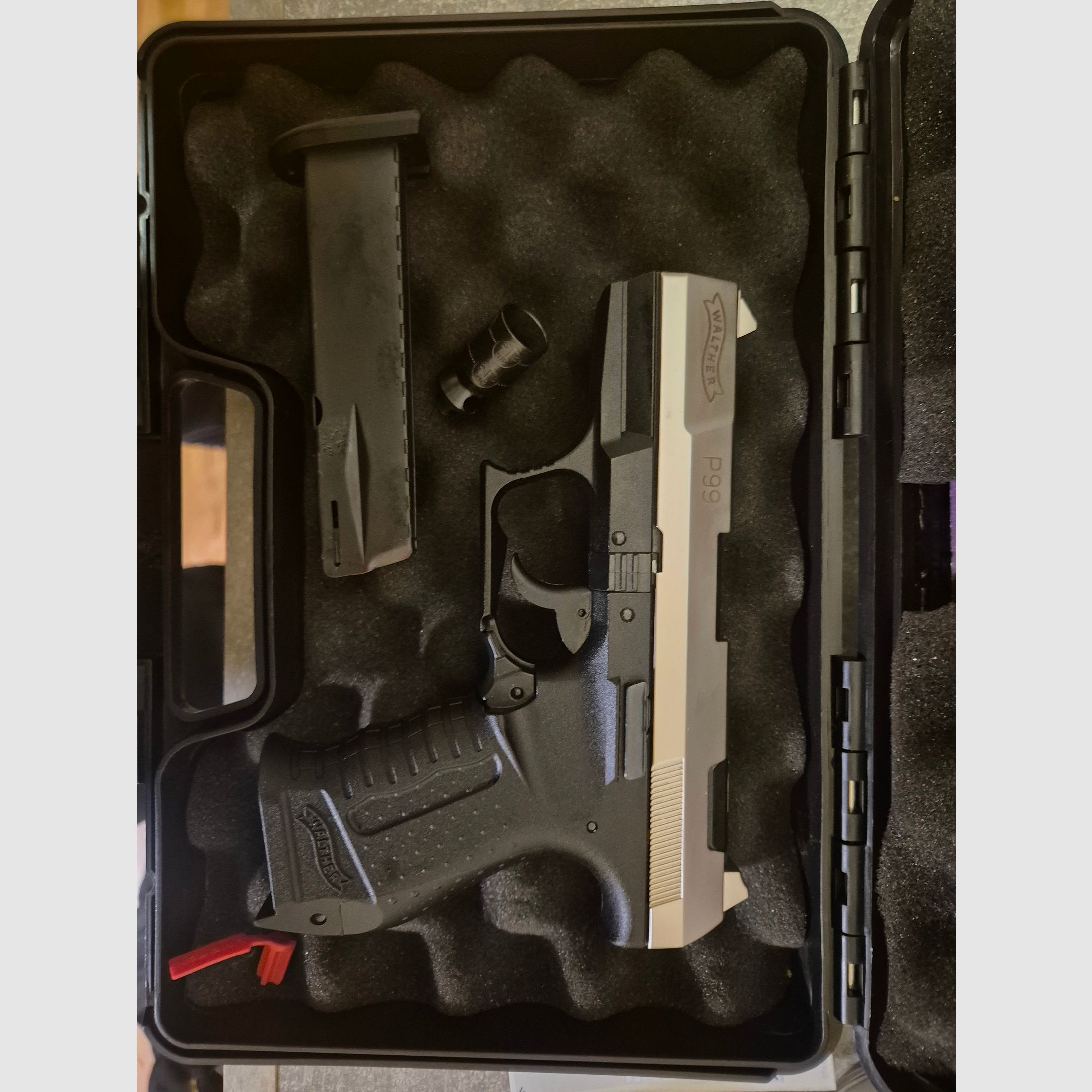 For sale Walther P99 Bicolor 9 mm P.A.K.