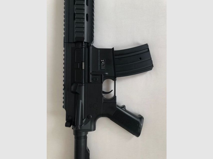 Heckler & Koch HK416C karabin softair 6mm automatyczny w pełni, w tym 2 x akumulator + oryginalne opakowanie + kulki 6mm