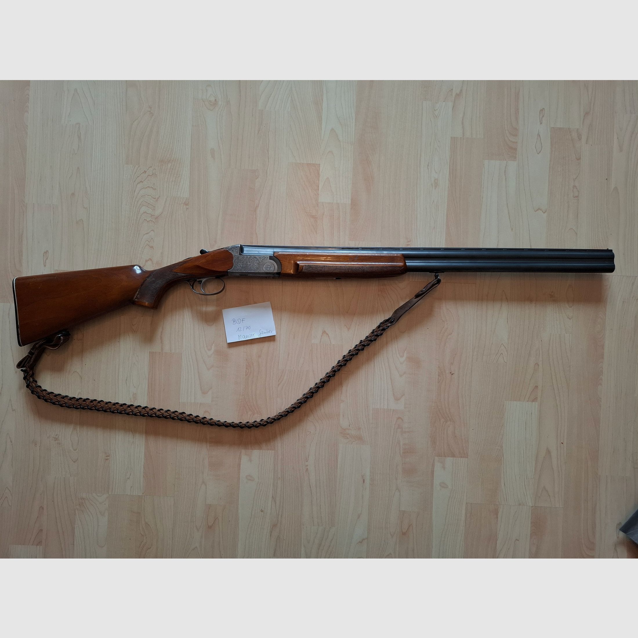 Bockdoppelflinte Mauser Gamba 12/70