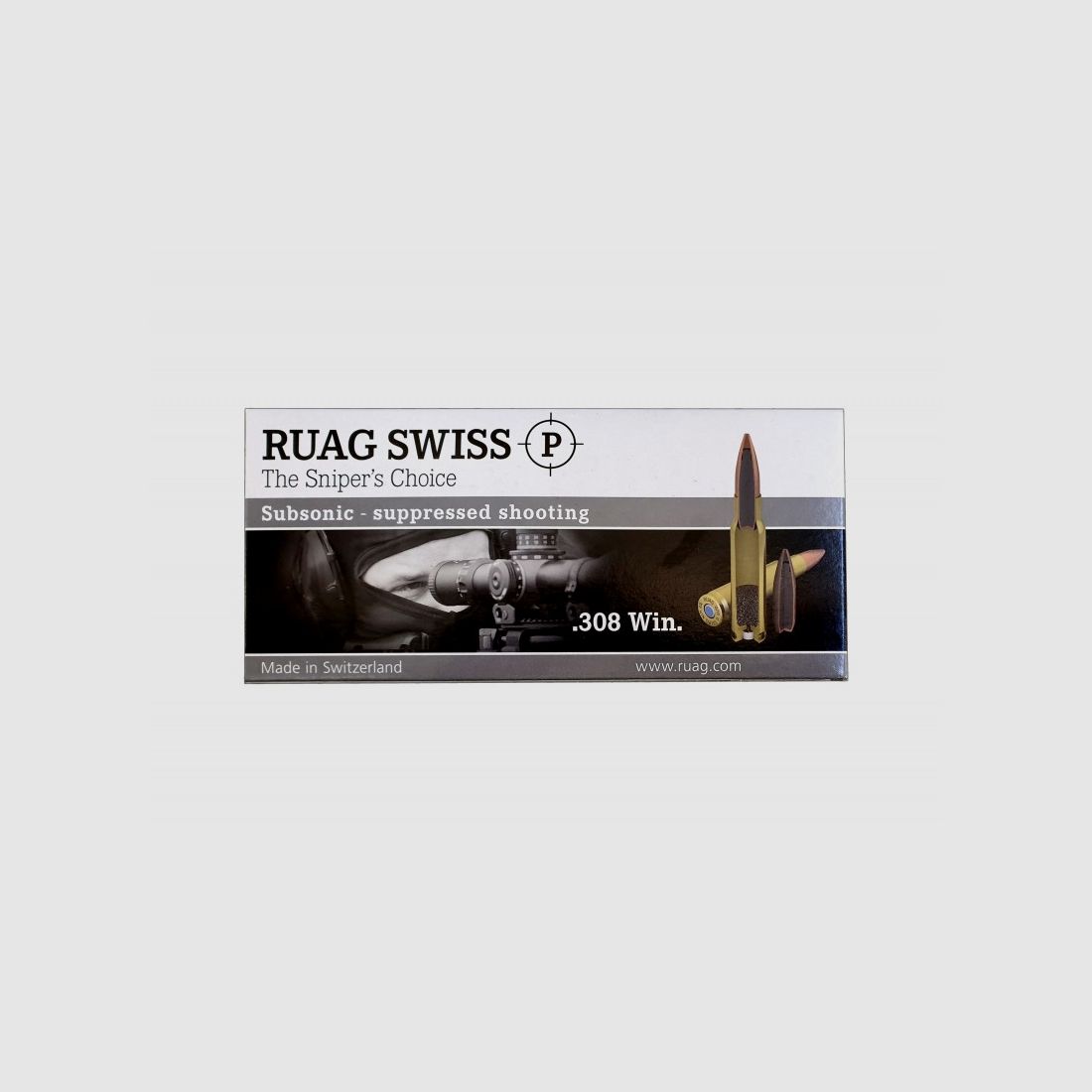 RUAG SWISS P 308 WIN 240 GRS HPBT SUBSONIC 20 STK