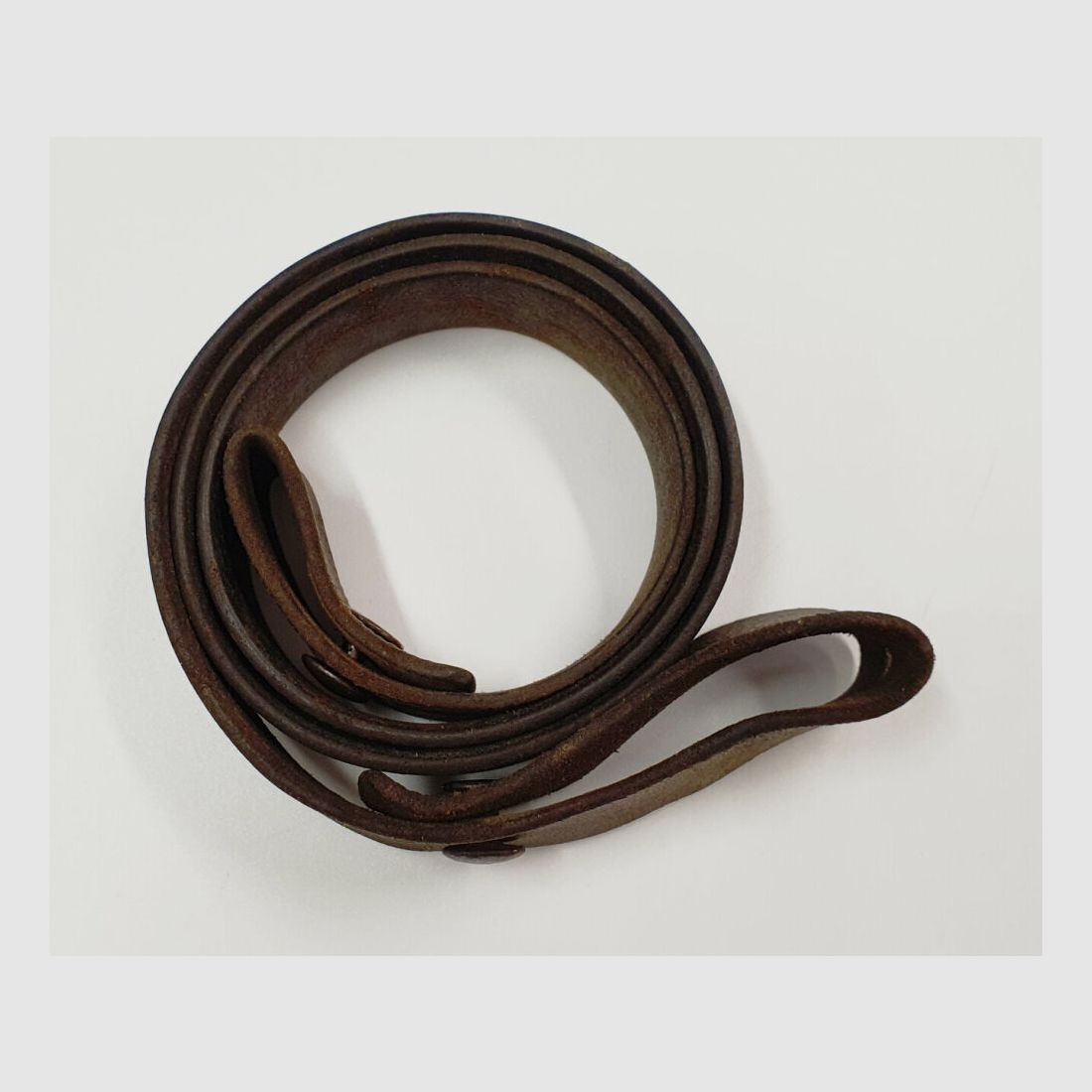 Fabbrica d'armi di Berna originale cinturini d'ordinanza dell'esercito svizzero per fucili IG 1889 / 96-11/ 1911 cinturini in pelle