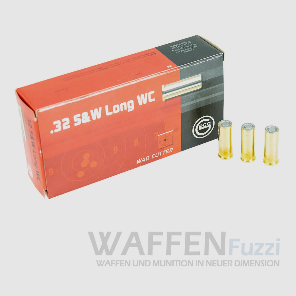 Geco .32 S&W long WC 100grs 50 Schuss