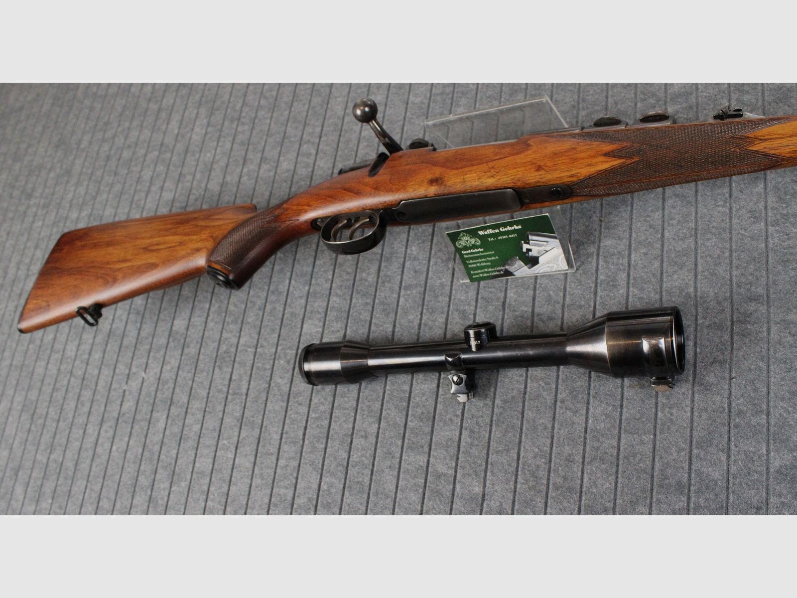 7X57 98er Classic with steel scope