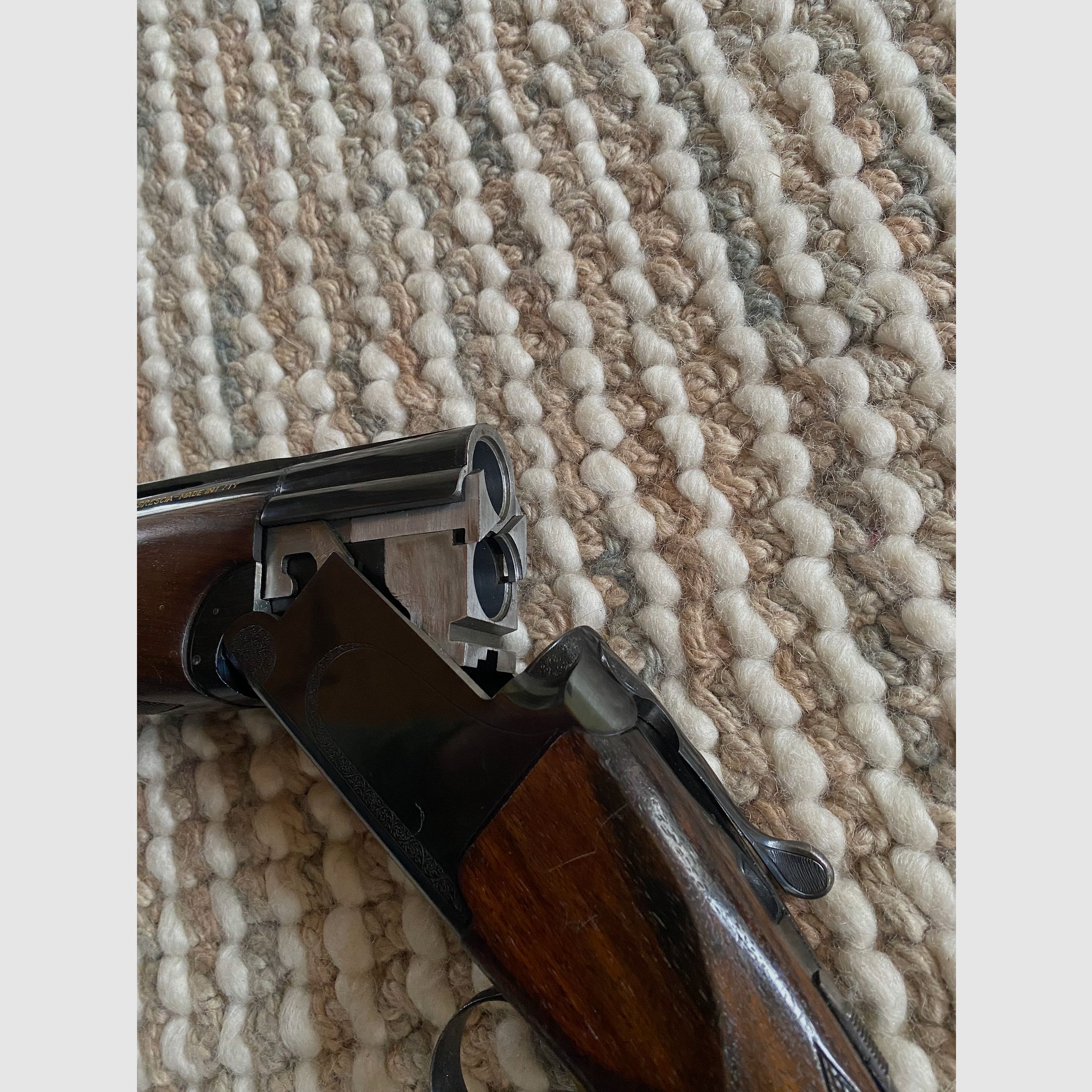 Franchi Bockdoppelflinte mit Koffer