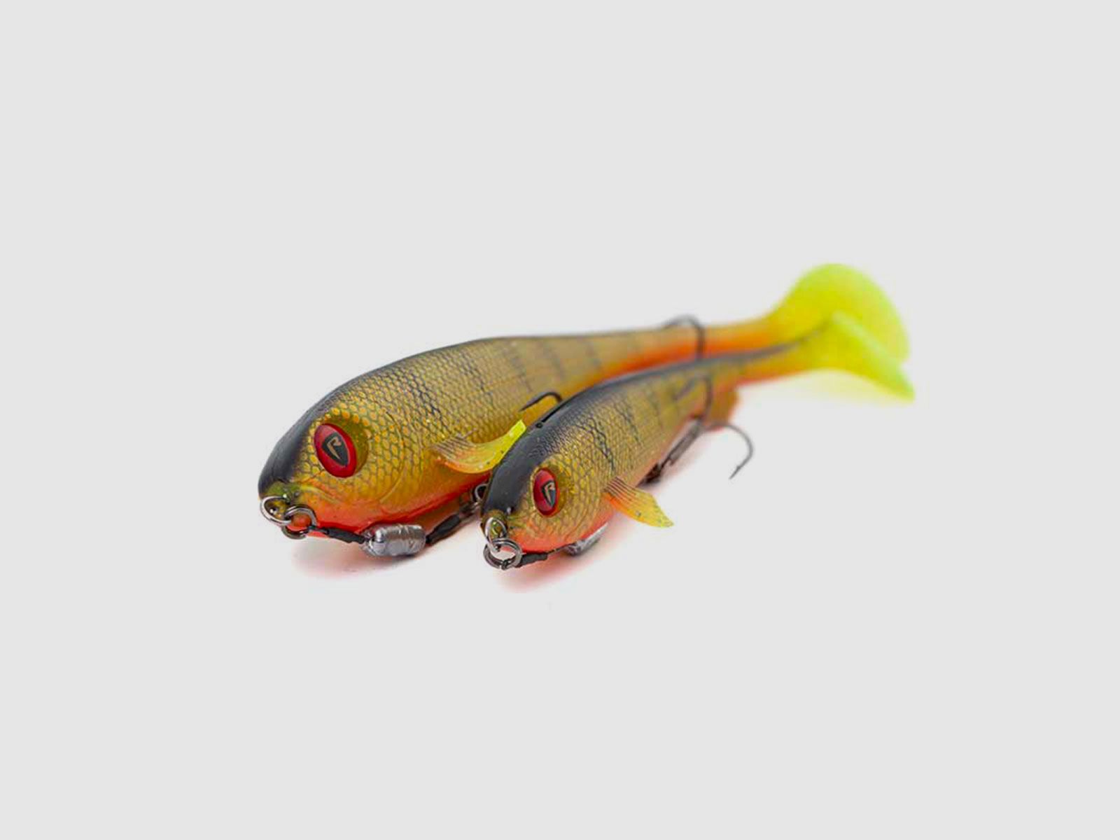 FOX RAGE – ULTRA UV SUPER SLICK | LOADED SOFTBAITS | 18cm 7″ 49g | Natural Perch, image 2 of 2